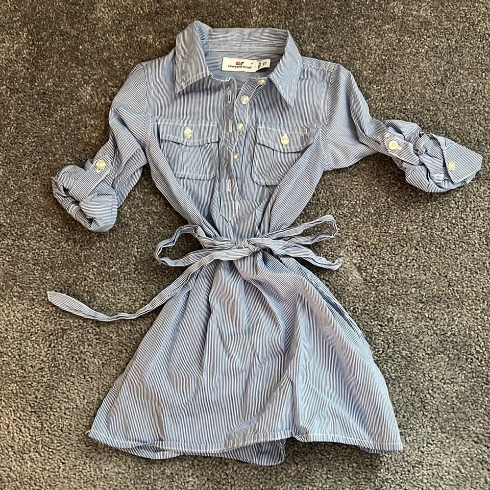 Vineyard Vines seersucker dress